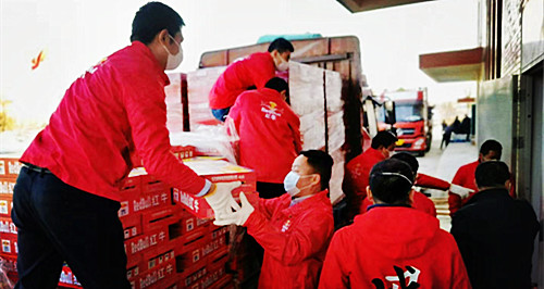 Unite our strength and urgently dispatch goods worth RMB 10 million yuan to the frontline of the virus outbreak
